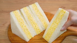 Super Fluffy Egg Mayo Sandwich Recipe :: Melts In Your Mouth by 하음쿠킹 Haeum Cooking 1,274,576 views 1 year ago 4 minutes, 28 seconds