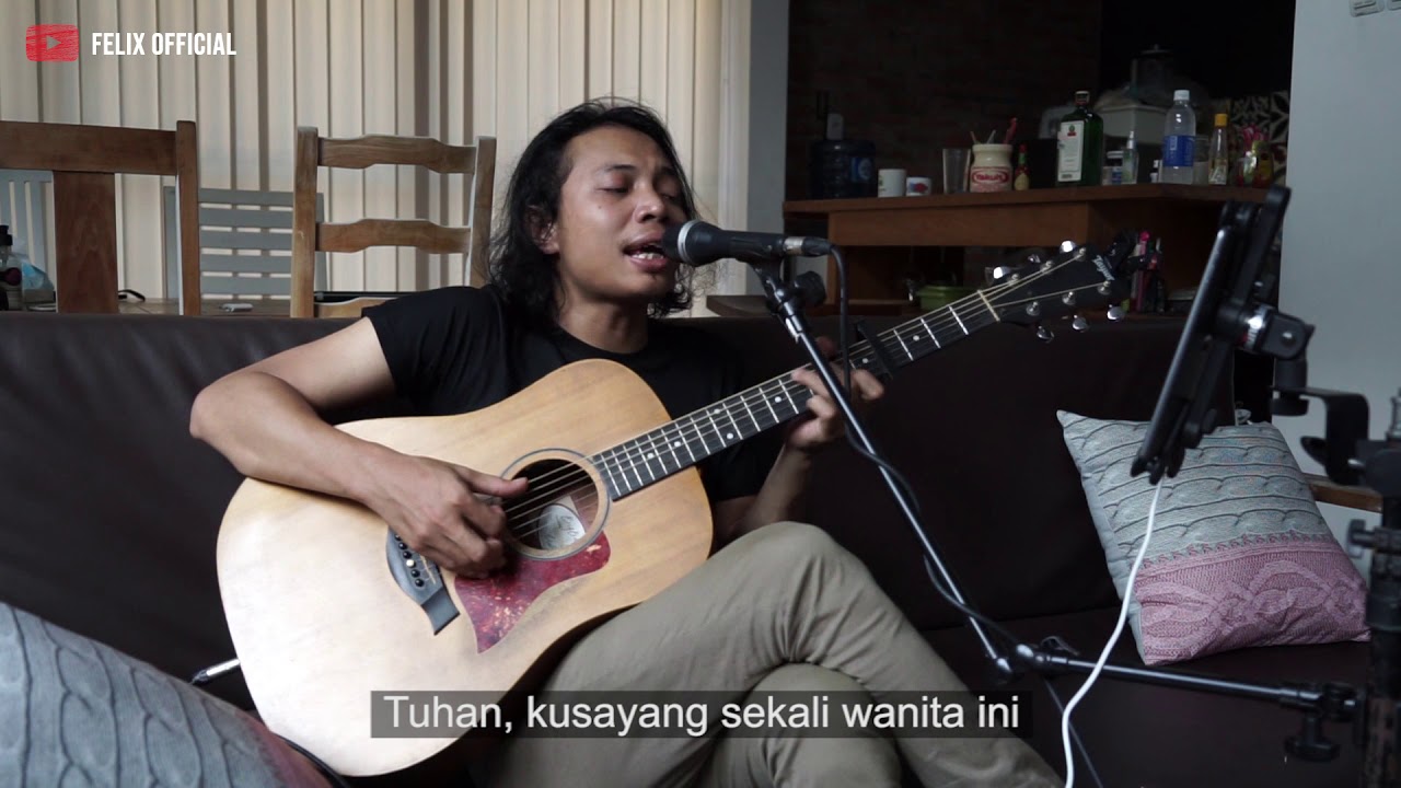 Bidadari Tak Bersayap Anji Lirik Felix Irwan Cover Youtube