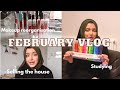 We&#39;re selling the house, makeup organisation &amp; back on a healthy journey | February Vlog