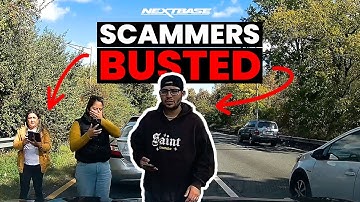Viral Dash Cam EXPOSES ‘Crash for Cash’ Scam Attempt! (Cut down)