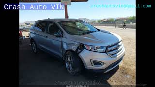 2fmpk3k91gbb22246 Ford 2016 edge titanium