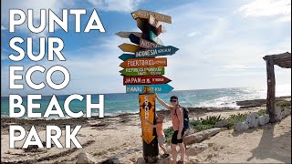 Exploring Punta Sur Eco Beach Park | Things to do in Cozumel Mexico