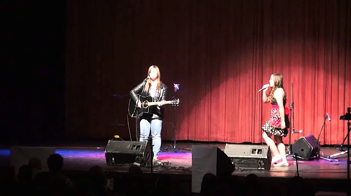 CASSANDRA BURGESS and KAYLA BOECHLER Faith GEORGE MICHAEL Duo Broadway Theatre 2013