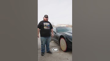 Corvette Saw Blade Wheels! Driving Test!