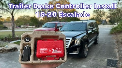 Installing the most lowkey brake controller...