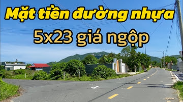 Chỉ hơn 1 tỷ sở hữu ngay lô đất view núi gần biển thị trấn Phước Hải . BRVT . Mặt tiền đường nhựa