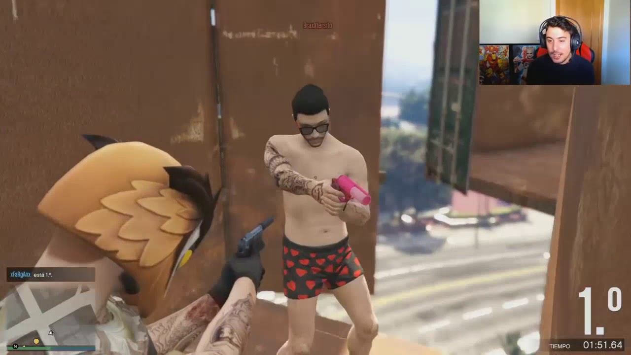 MOMENTOS DIVERTIDOS DE FARGAN Y BRAXXTER | PARKOUR | GTA V | NOVIEMBRE | #19