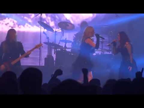 Leaves' Eyes Ft Ailyn Gimenez - Into Your Light Live Metal Female Voices Fest 2014