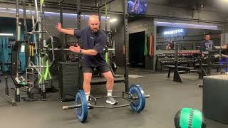 Split Stance Trap Bar Deadlift - JHPT