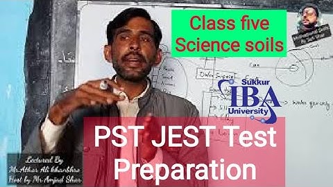 PST JEST test Preparation |Science class 5 | Soils