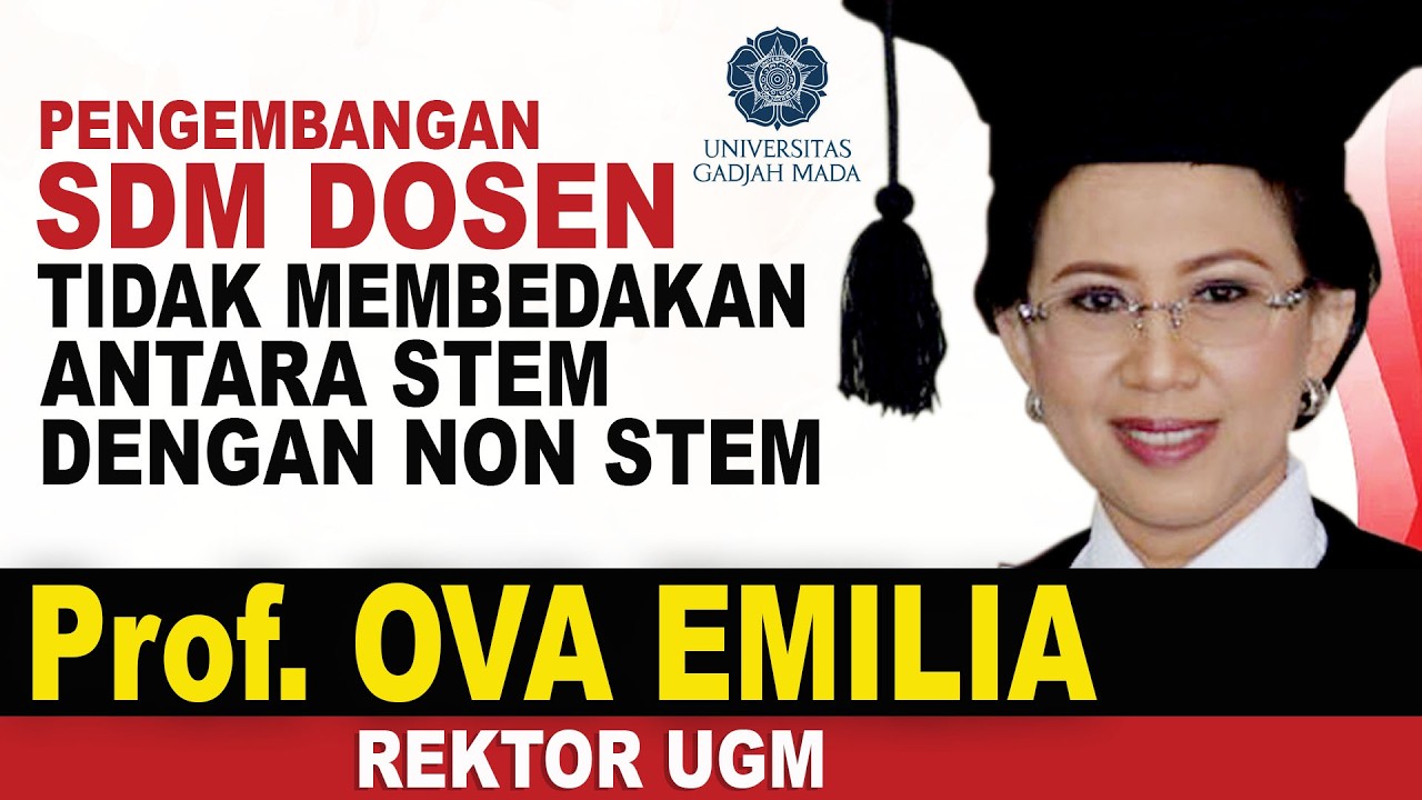 Ректор UGM профессор Ова Эмилия: Преподаватель по развитию человеческих ресурсов не делает различ...