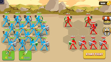 Merge Master Stickman Warrior - Merge Battle Game Android,ios