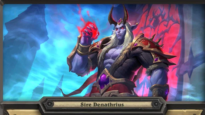 Hearthstone - New Hero Sire Denathrius Emotes and Animations - Murder at Castle Nathria - DayDayNews