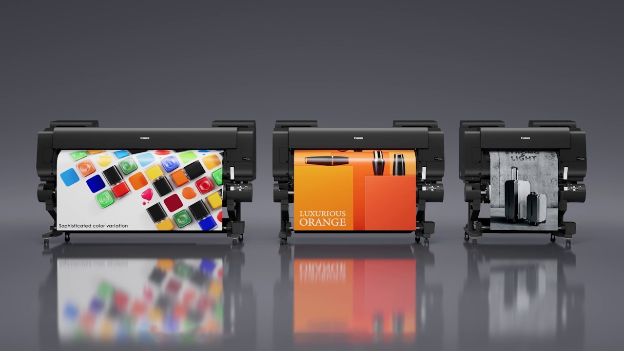 Canon imagePROGRAF GP S Series Large Format Printers Launched