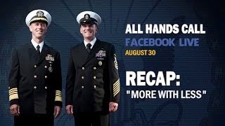 Facebook Live All Hands Call: More with less