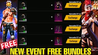 FREE FIRE NEW EVENT| FREE BUNDLE FOR ALL | FREE FIRE UPADTE 2020