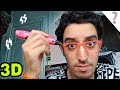 هذا القلم يرسم على الهواء !؟ شيء لا يصدق !! - 3D Pen #EP 109