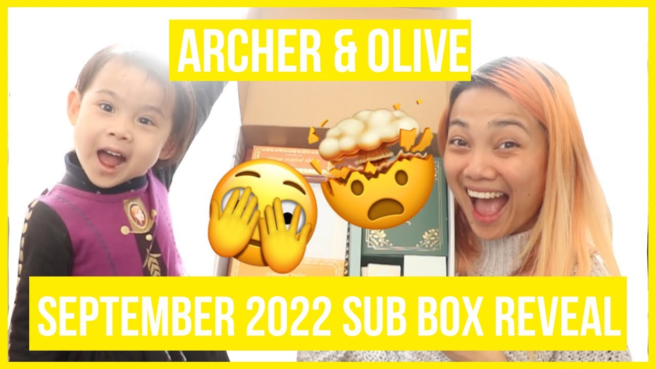 Archer & Olive September 2022 Subscription Box Reveal Unboxing Video