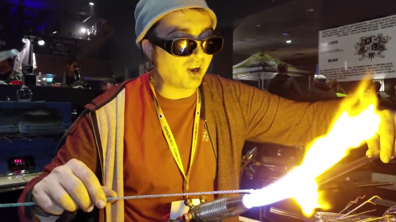 Glassblowing Prairie Medicinal Harvest Cup  Ep 9 - Hansolo Toker