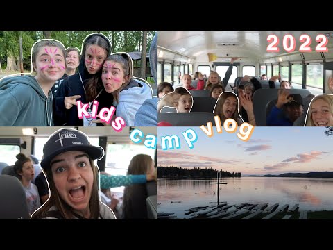 Kids Camp Vlog 2022 | What Its Like To Help At Camp!