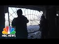 Kharkiv Residents Secure Bombed Out Homes Against Looters Kharkiv Residents Secure Bombed Out Homes Against Looters