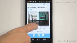 Quikr Android App - How To Sms An Advertiser screenshot 2