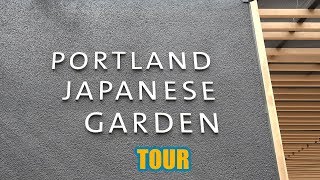 Portland Japanese Garden [Tour 4k] - Portland Oregon