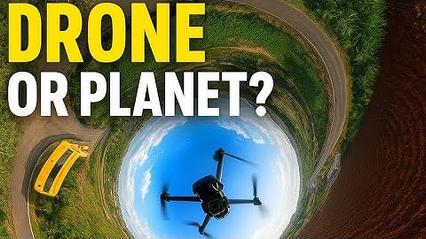Drone or Planet? 😱 INSANE 360° Tiny Planet Shot | UAV DEVELOPER | DJI Mavic 3T #insta360 #drone