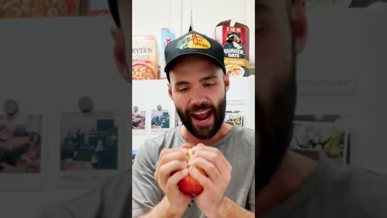 I LEARNED TO SPLIT AN APPLE WITH MY BARE HANDS.. 