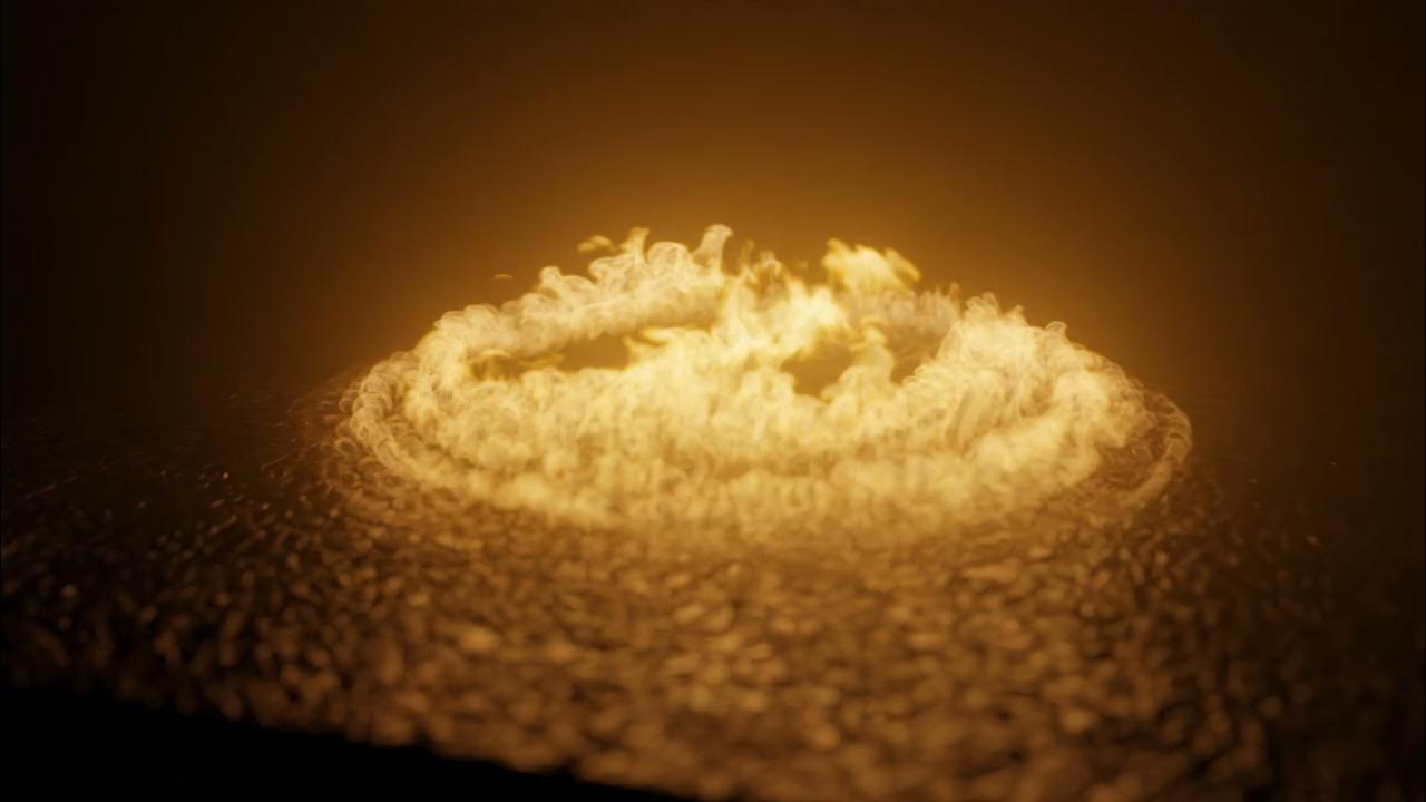 Blender Fire Simulation Ring of Fire YouTube