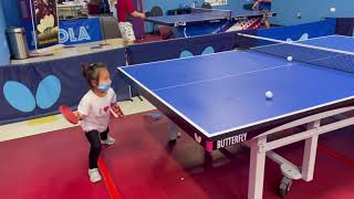 Young Kids learn table tennis/ping pong at ages 3-6 screenshot 1