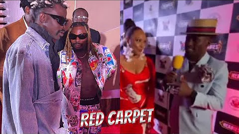 Asake on LIVE RED CARPET ON 15th HEADIES AWARD 2022
