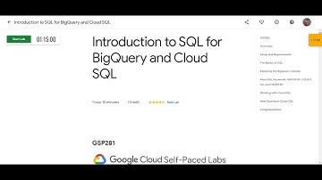#googlecloudchallenge #googlecloud #30dayschallenge Introduction to SQL for BigQuery and Cloud SQL
