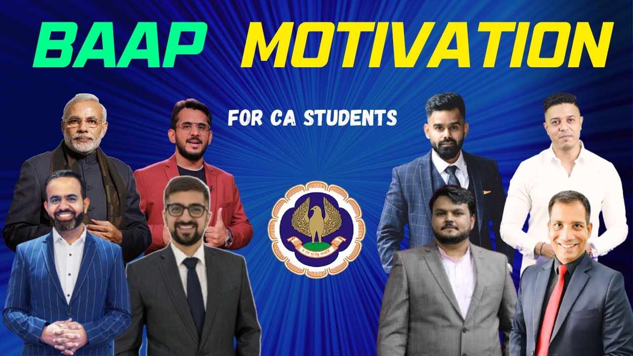 🔥Baap Motivation🔥| CA Students | CA Motivational Video 💯