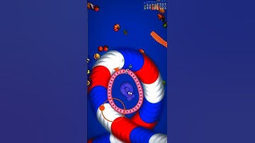 Wormzone.io Snake.io 🐍 🐍 Biggest Snake.io Trap Chasing Magic Gameplay #gaming #viralvideo #trending