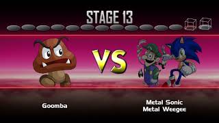 Super Smash Bros Crusade - Beating Classic Mode with Goomba