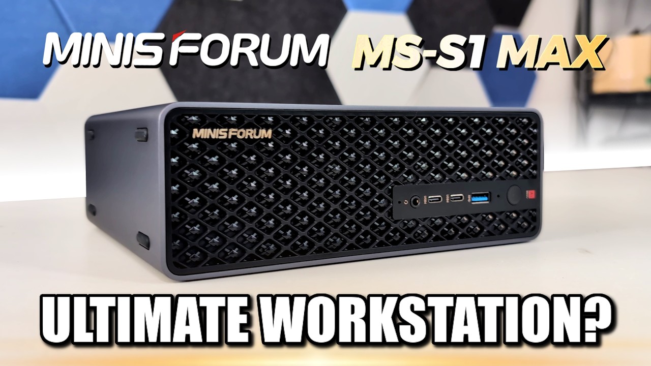 Minisforum MS-S1 Max Review - WHO IS THIS FOR???