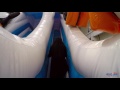 Airquee&#39;s 15ft Platform Christmas Slide (Penguins) AQ5836