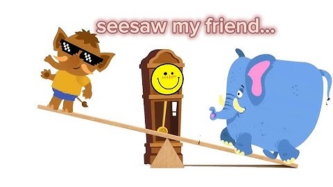 mammoth destroy the clock with elephants help.