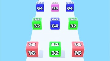 Jelly Run 2048 - All Levels Walkthrough Gameplay iOS, Android Mobile Game Part 4