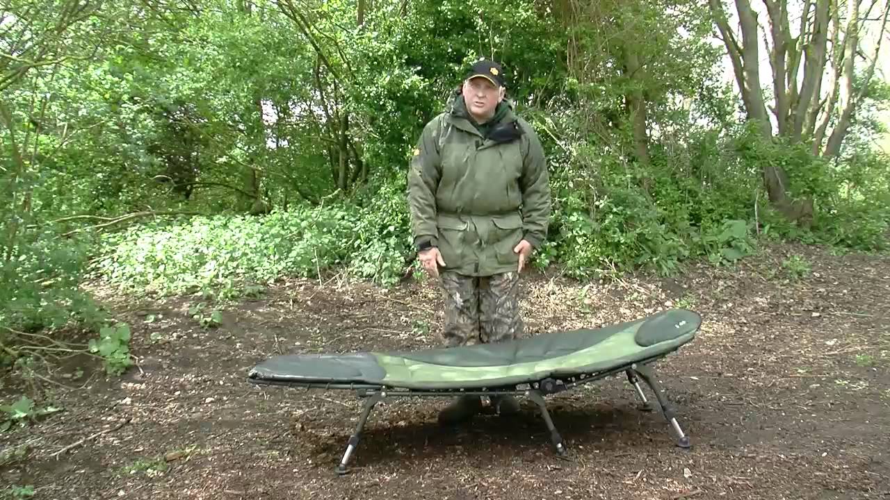 JRC X-Lite 3 leg Bedchair Product Demo - Carp Fishing, Angling