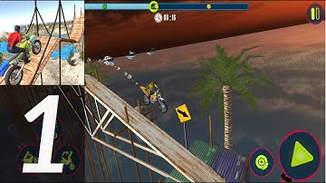 🏍 BIKE STUNT RACE MASTER 3D RACE | Gameplay Walkthrough | Level 1-5 (iOS, Android)