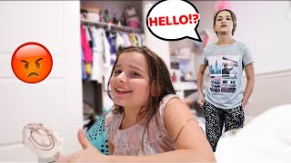 IGNORING MY SISTER FOR 24 HOURS! (PRANK GONE WRONG) | CILLA AND MADDY