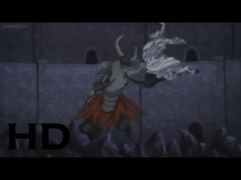 Katsute Kami Datta Kemono-tachi e | Hank (Werewolf) vs Theo (Minotaur) Full Fight