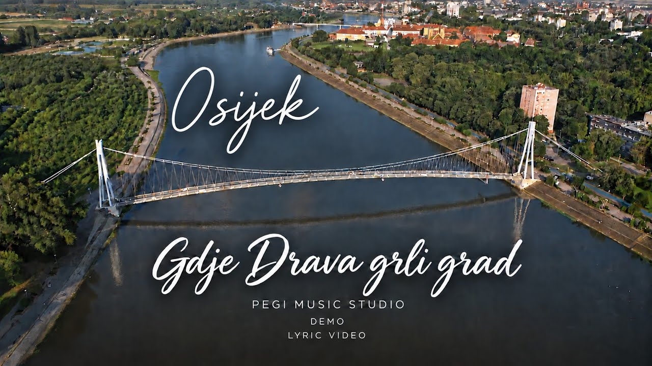 Naslovna slika lyric videa Gdje Drava grli grad