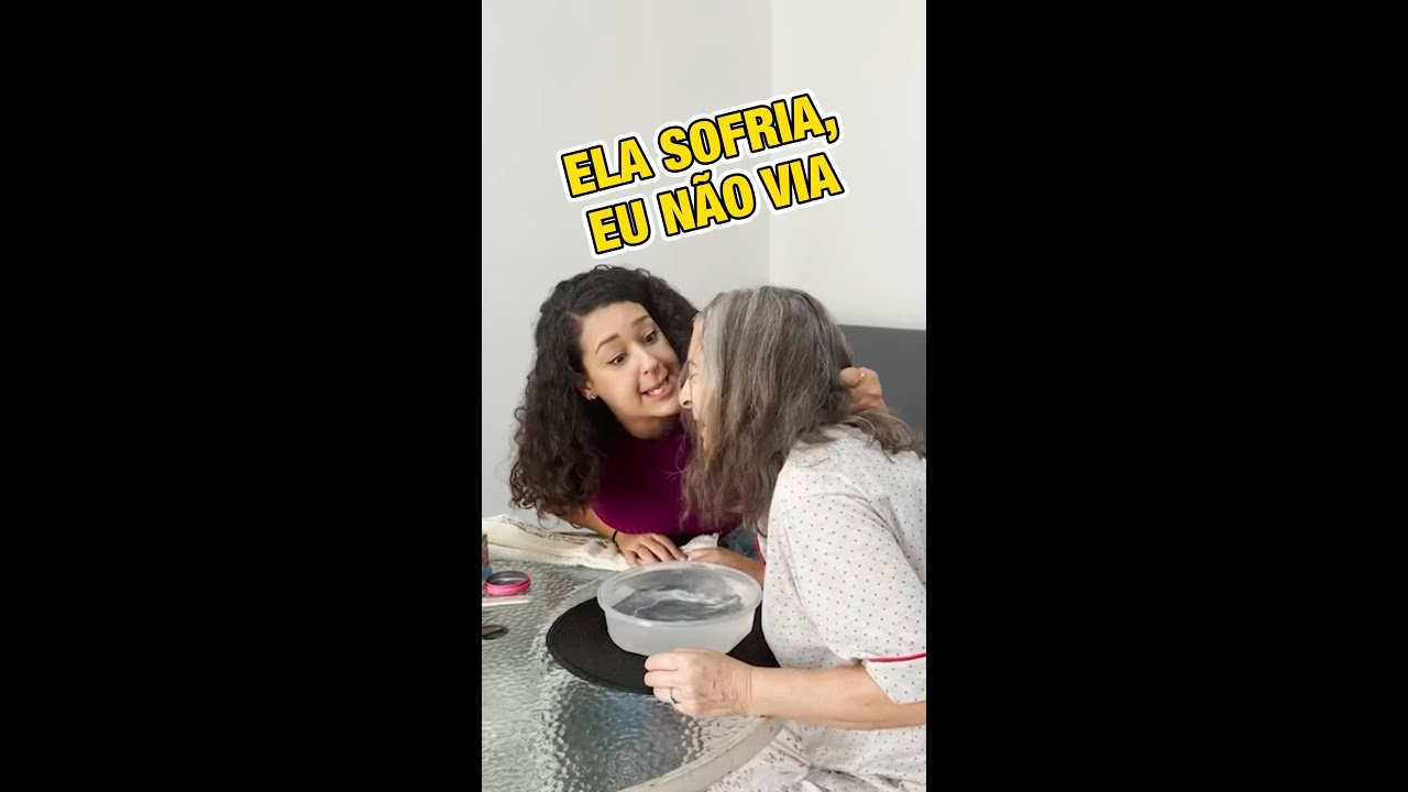 Minha esposa tratava minha mãe dessa maneira e eu não percebi