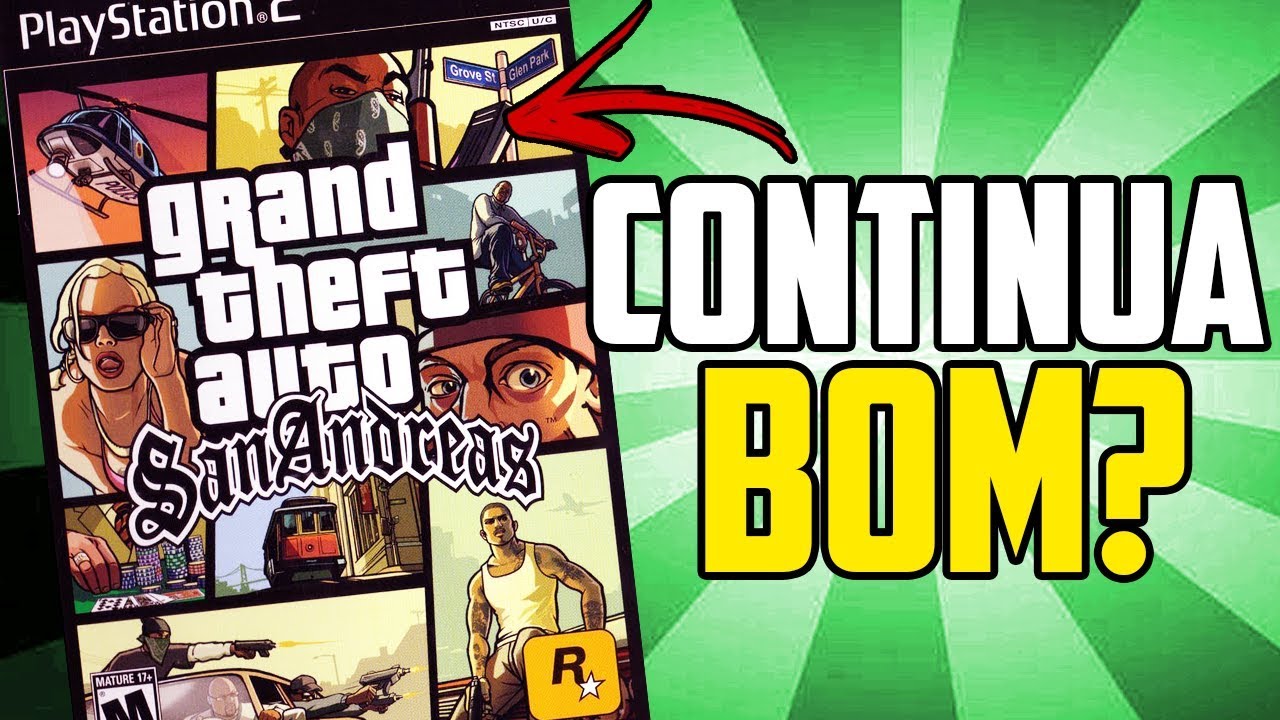 Grand Theft Auto: San Andreas - Jogo PS2 Míidia Física em Promoção