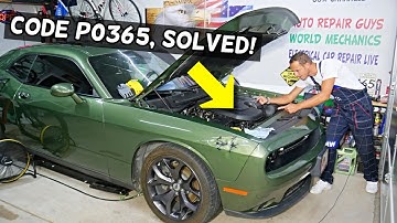 DODGE CHALLENGER CODE P0365 CAMSHAFT POSITION SENSOR 2 BANK 1 CHECK ENGINE LIGHT ON