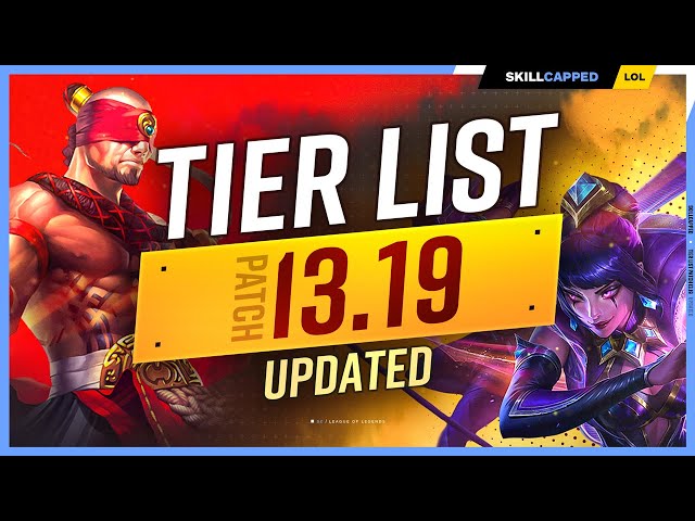 LoL Tier List Patch 13.24.1 - Best Solo Queue Champions