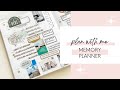 Plan with me  memory planner  pinkfresh studio  stop the blur  heidi swapp storyline chapters